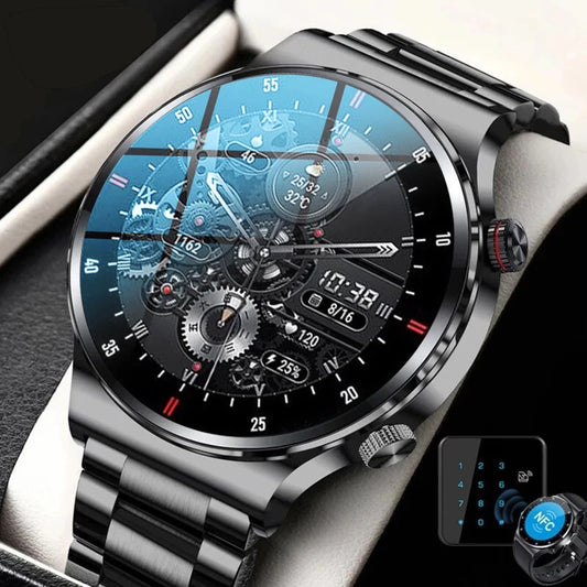 Montres intelligentes de luxe 2023 pour hommes avec NFC